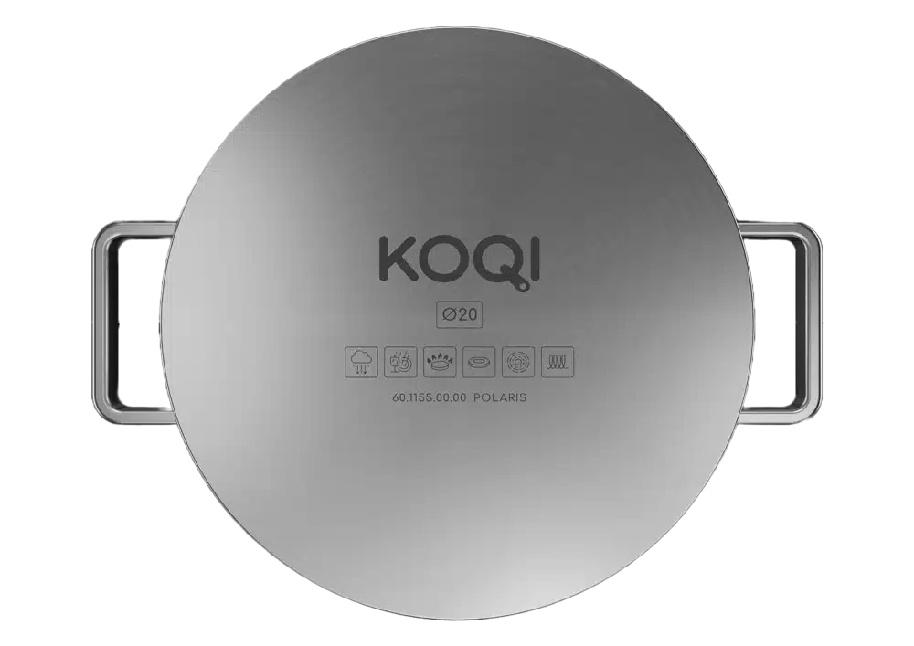 Koqi Polaris steelpan 16cm downdraft - Afbeelding 4