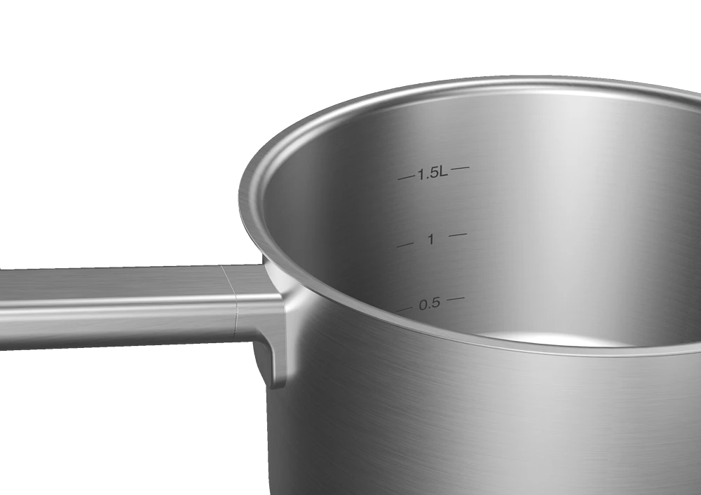 Koqi Mira steelpan16cm downdraft - Afbeelding 4