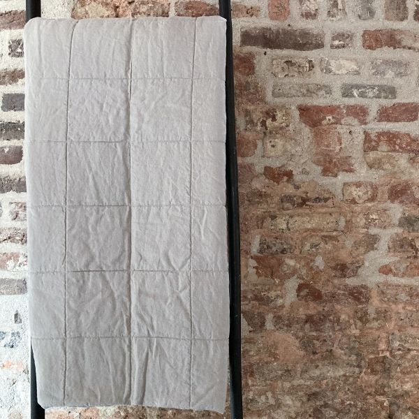 Plaid Nice Linnen Cloudy Grey - Afbeelding 6