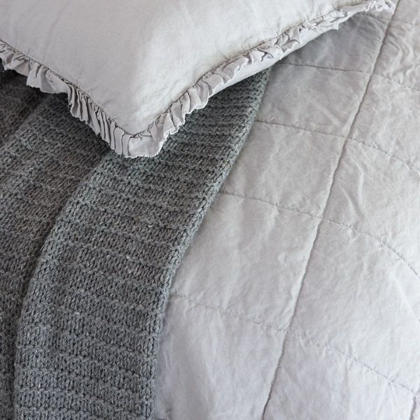 Plaid Nice Linnen Cloudy Grey - Afbeelding 5