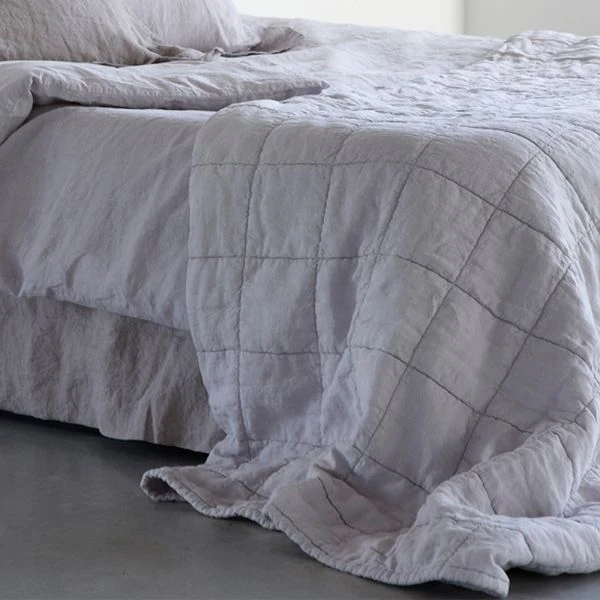 Plaid Nice Linnen Cloudy Grey - Afbeelding 4