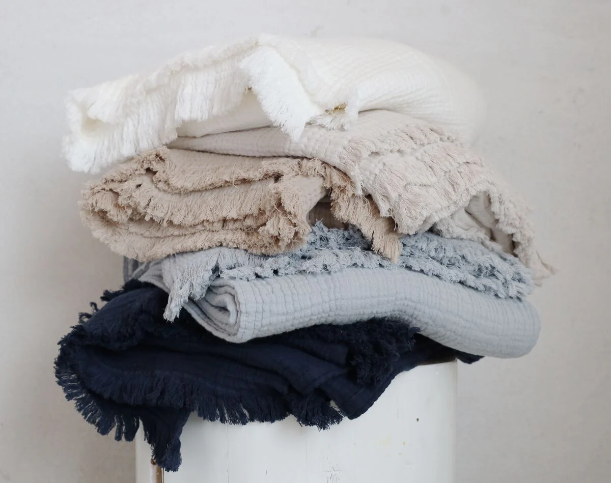 Plaid Puglia - Natural - Afbeelding 5