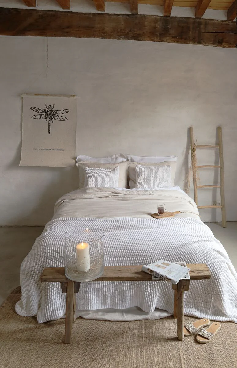 Dekbedovertrek Remy linnen Marble