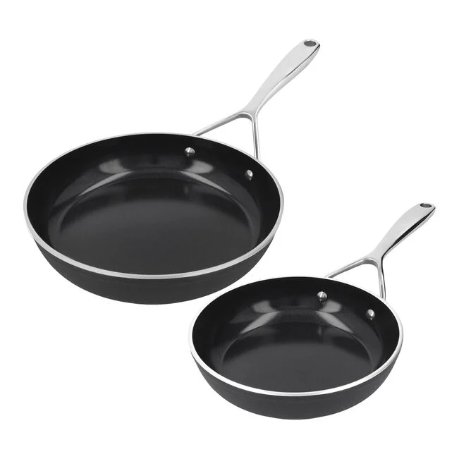 Demeyere alu plus 2 delige koekenpannenset (20cm + 24cm)