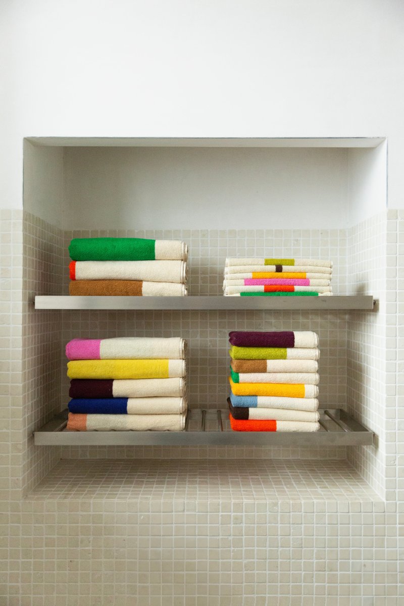 Handdoek Orange - Green 50x100 cm - Afbeelding 6