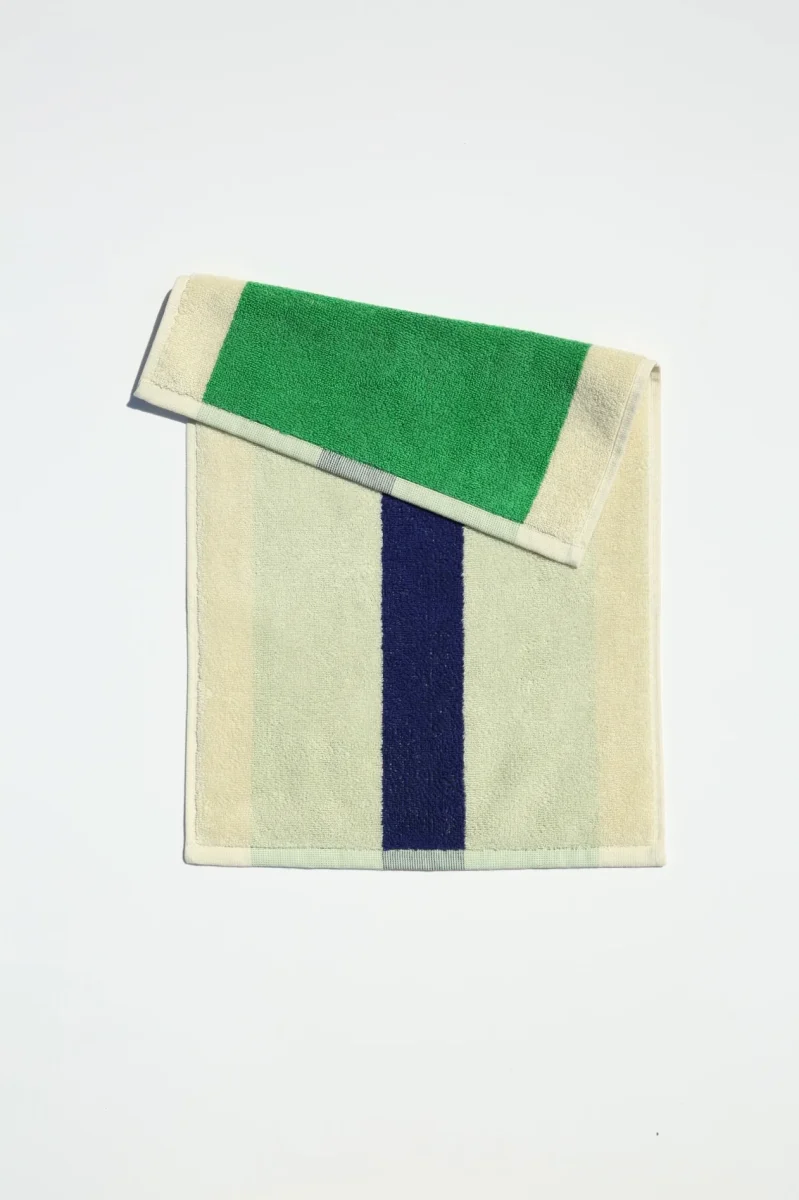 Gastendoekjes luxe set van 3 Pink Royal Blue Brown - Afbeelding 8