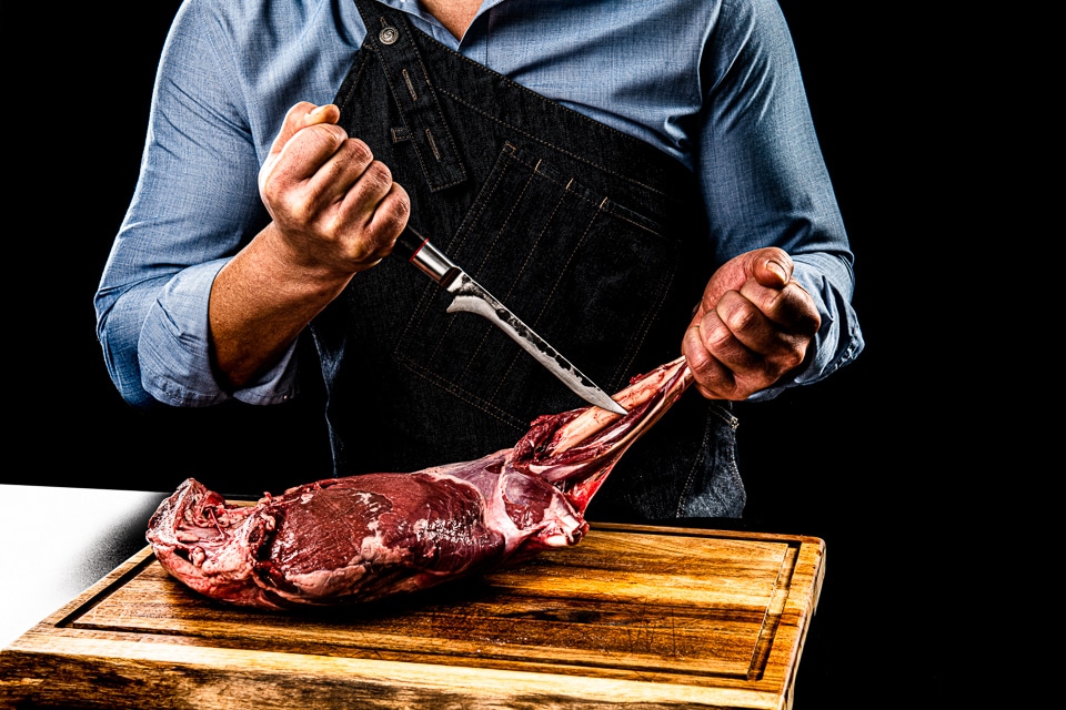 Uitbeenmes Sebra Forged - Afbeelding 3