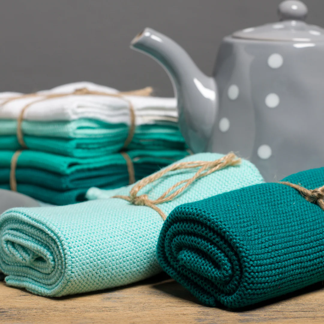 Keukendoek Dusty Blue - Afbeelding 4