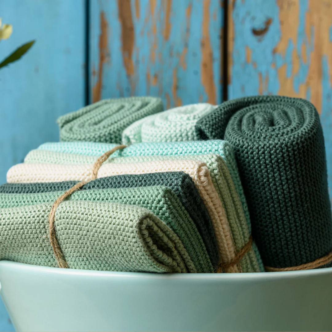 Keukendoek Dark Summer Green - Afbeelding 9