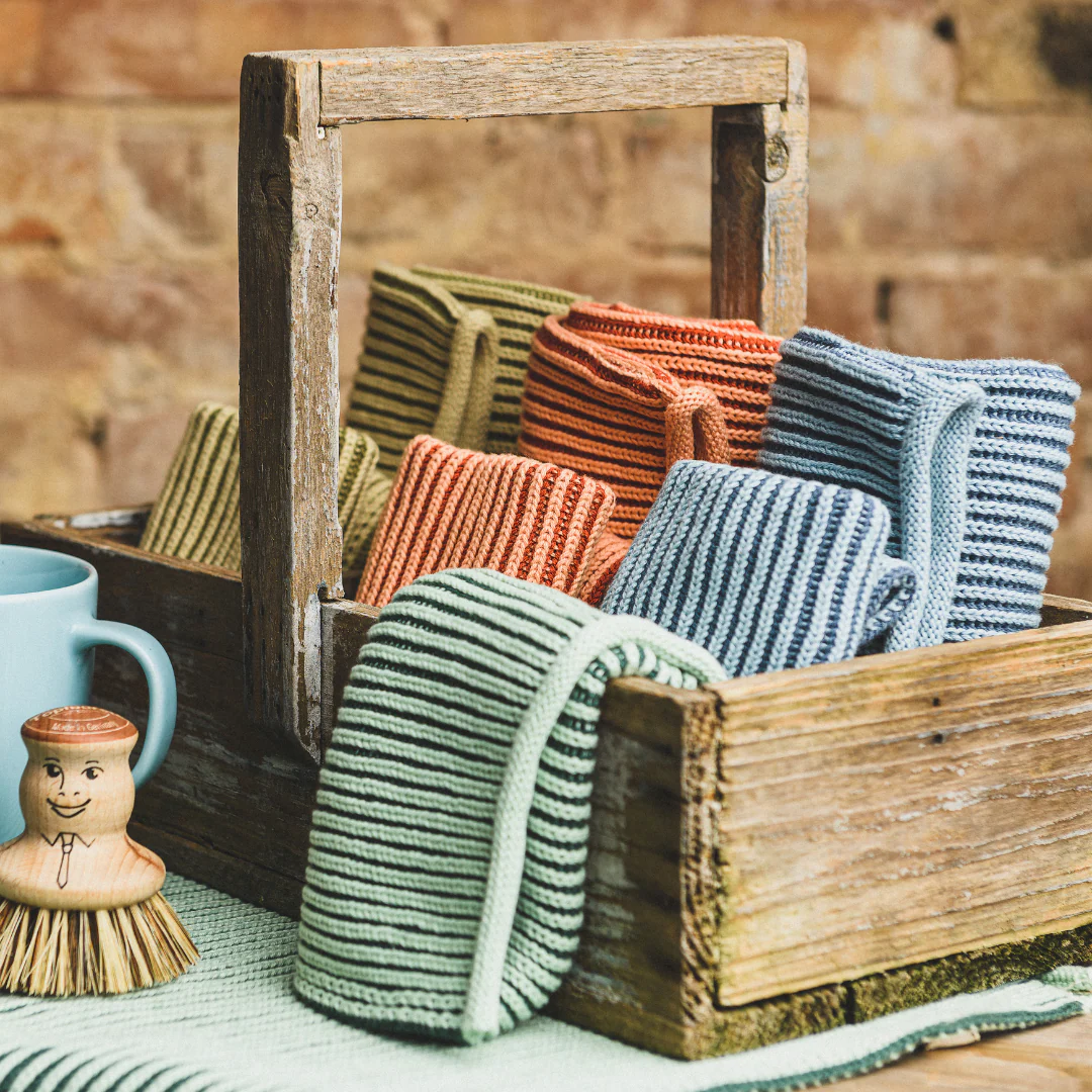 Vaatdoek RibRib Terracotta Shades - Afbeelding 7