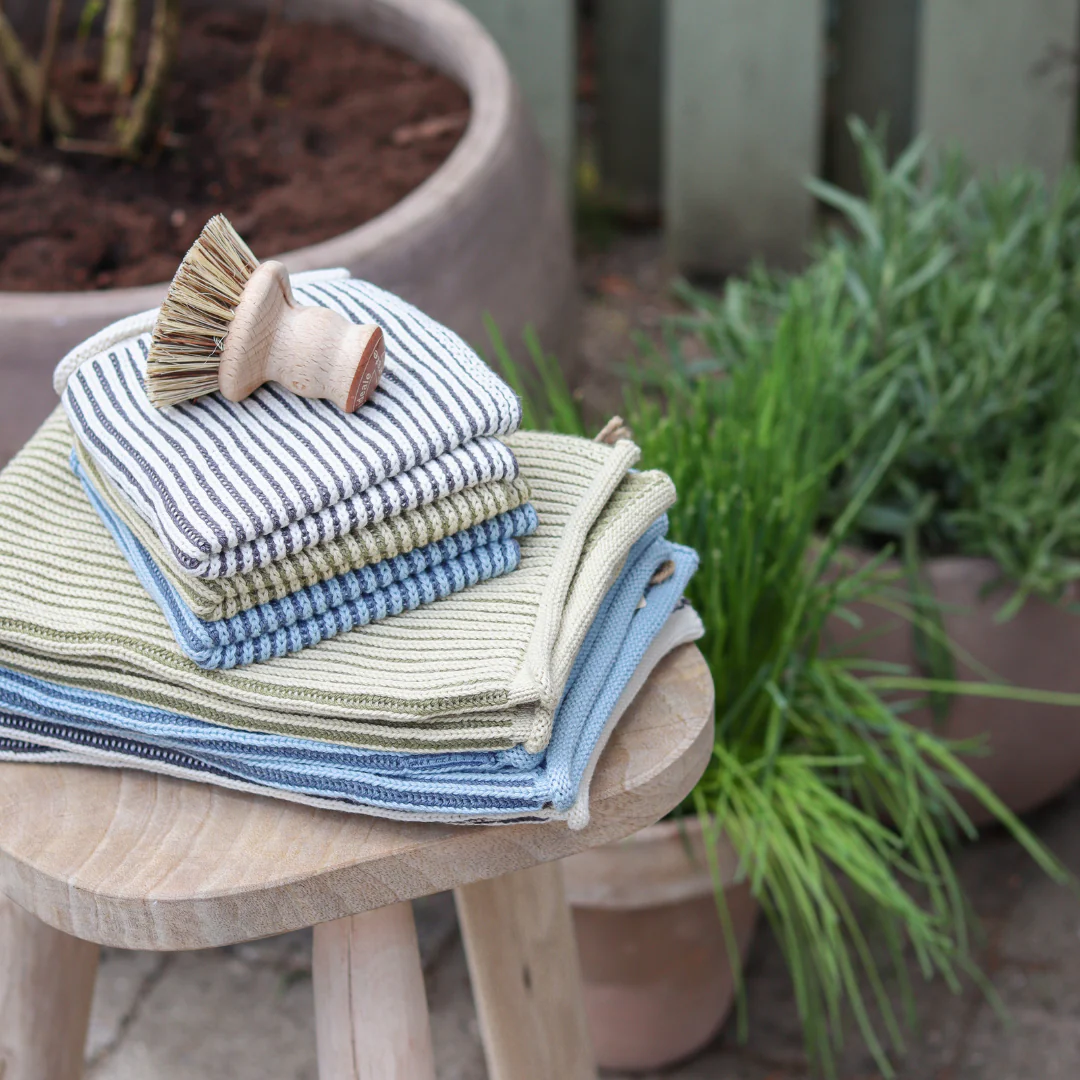 Vaatdoek RibRib Rustic Blue Shades - Afbeelding 3