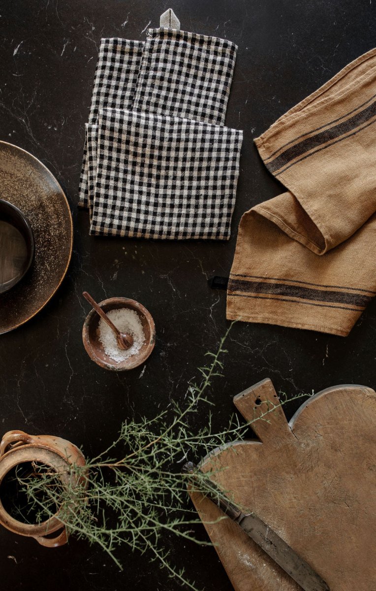 Theedoek Olbia Gold - Afbeelding 4