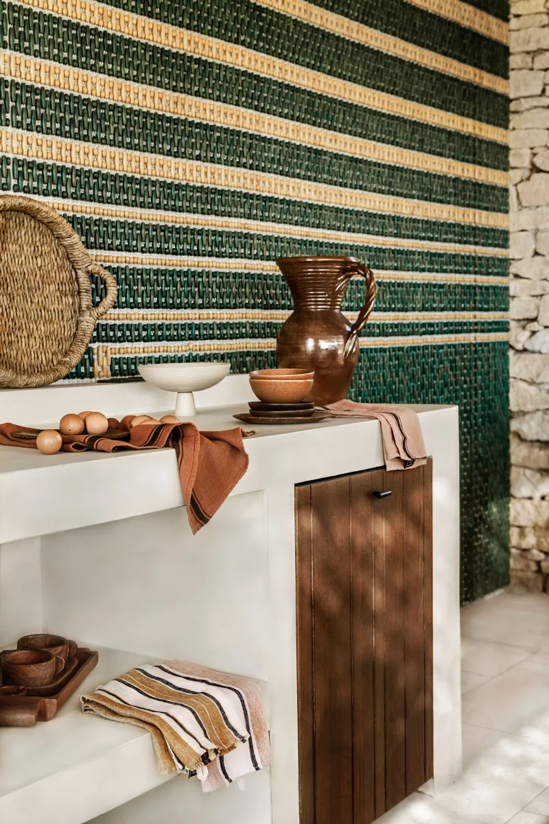 Theedoek Olbia Naturel - Afbeelding 6