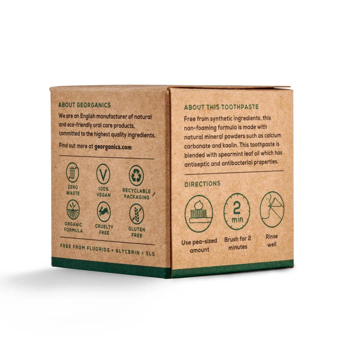 Natuurlijke tandpasta spearmint - Afbeelding 3