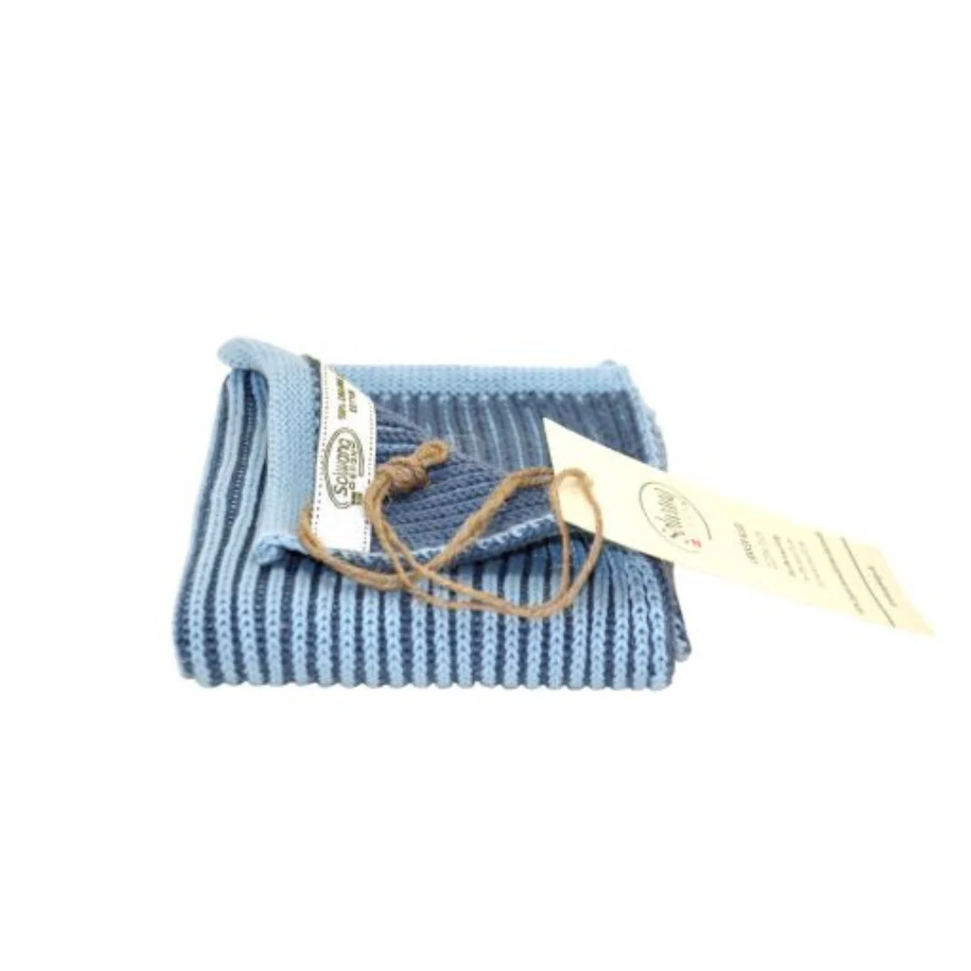 Vaatdoek RibRib Rustic Blue Shades - Afbeelding 2