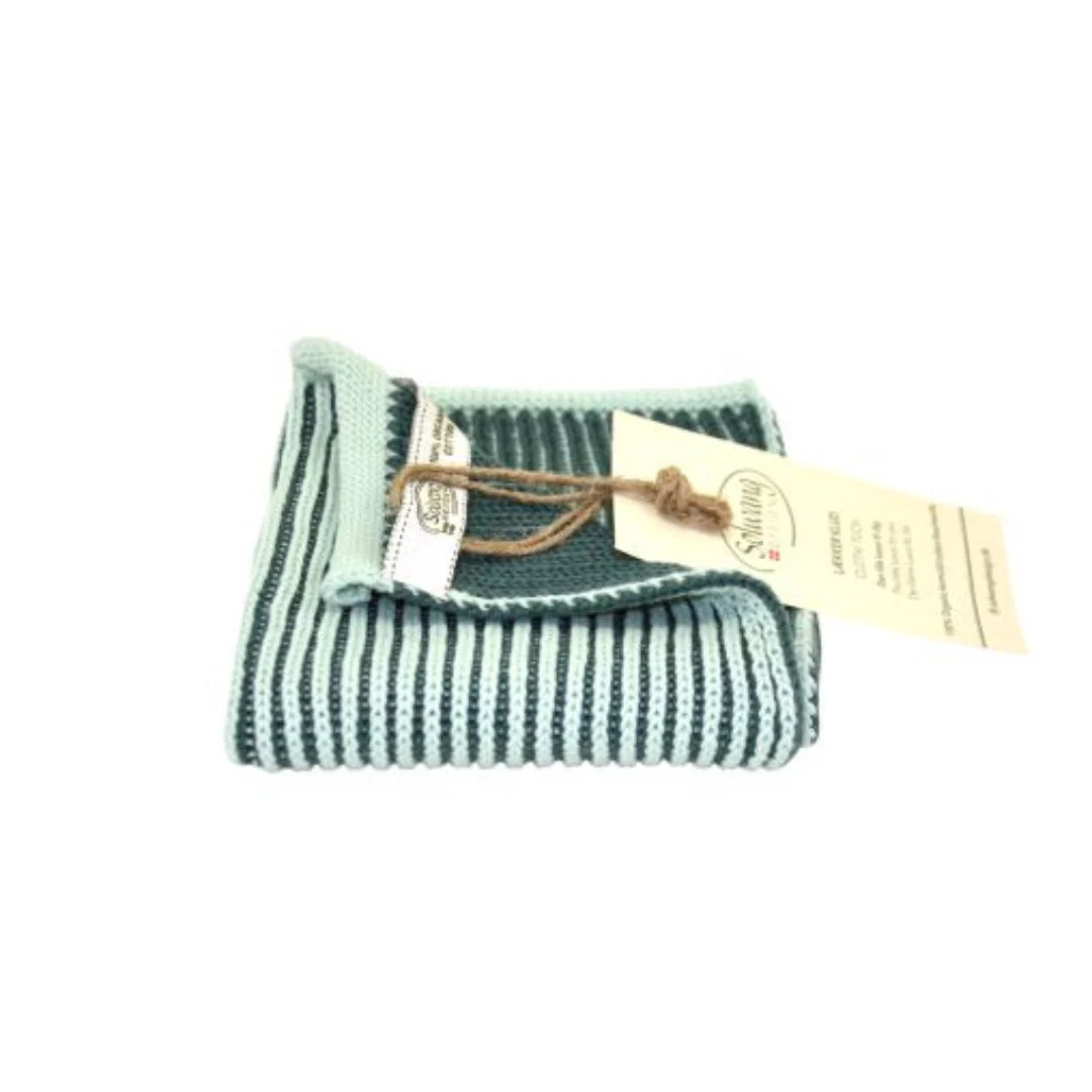 Vaatdoek RibRib Petrol Shades