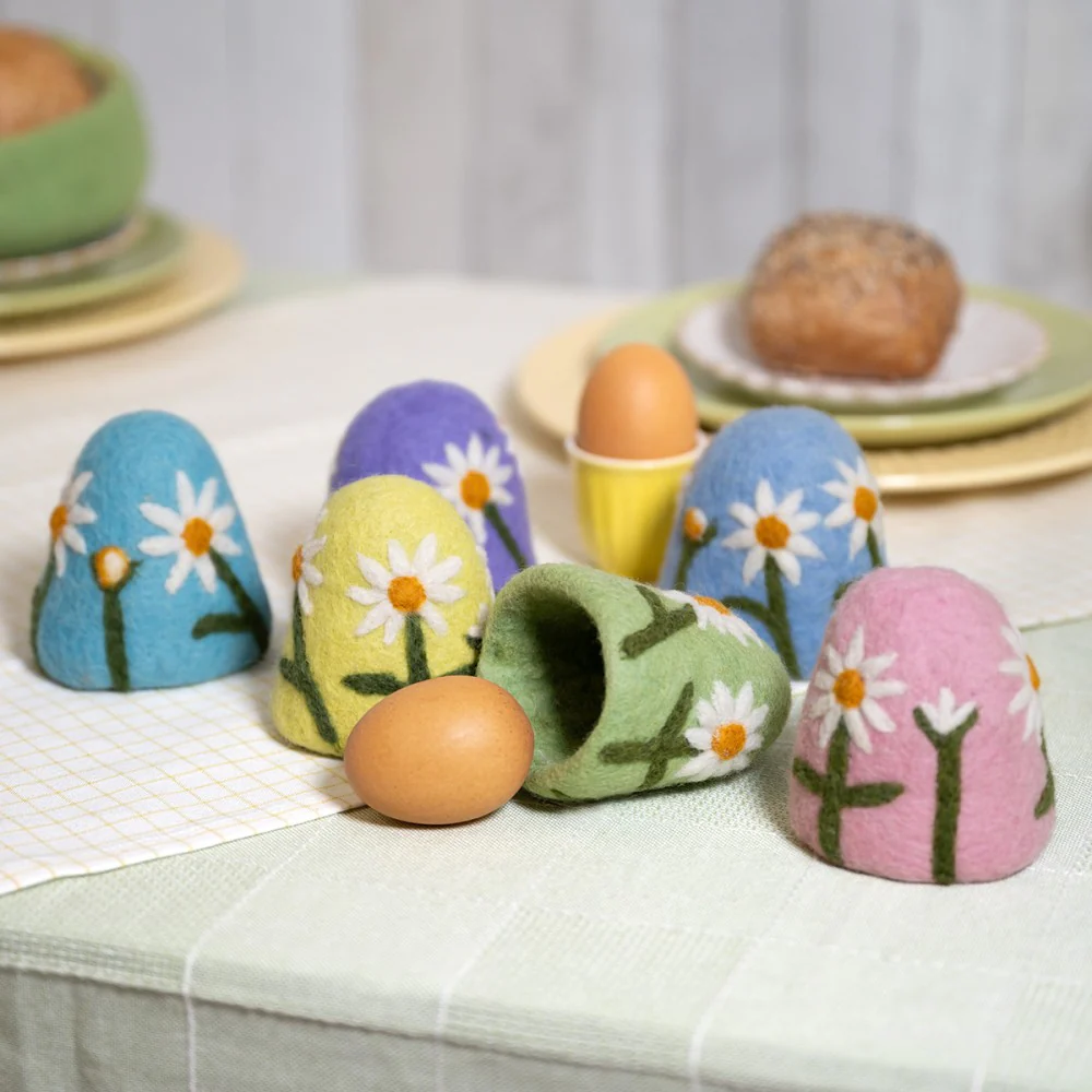 Vilten eiwarmer Margrietje - Afbeelding 4