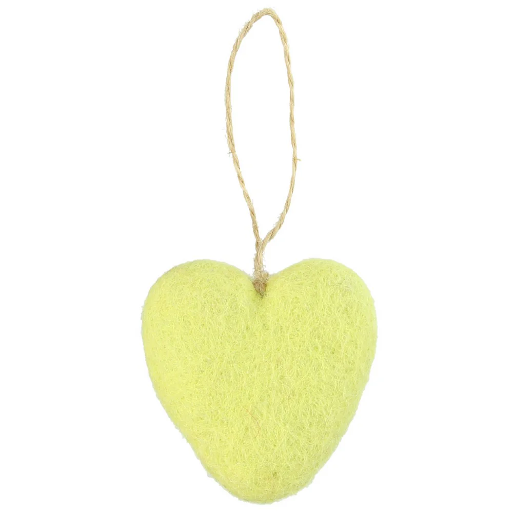 Vilten hanger hart pastel - Afbeelding 5