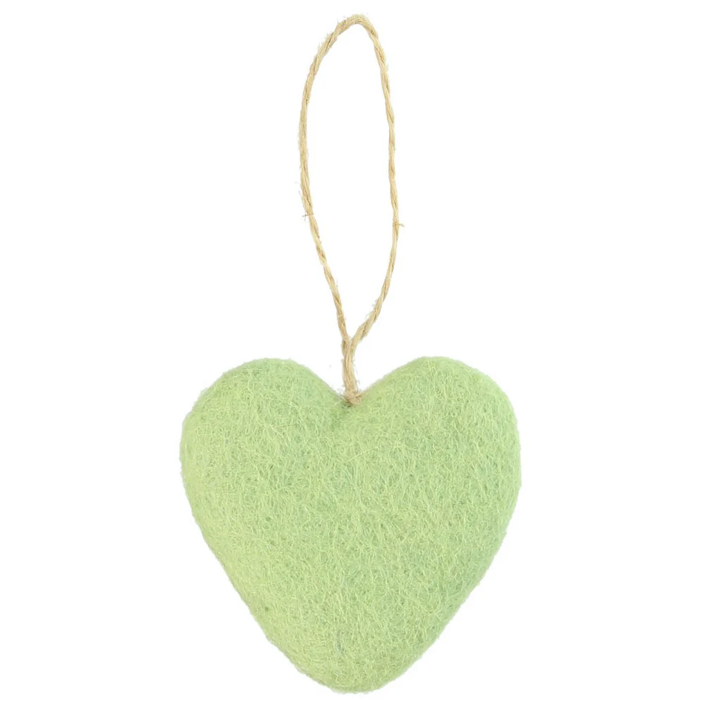 Vilten hanger hart pastel - Afbeelding 6