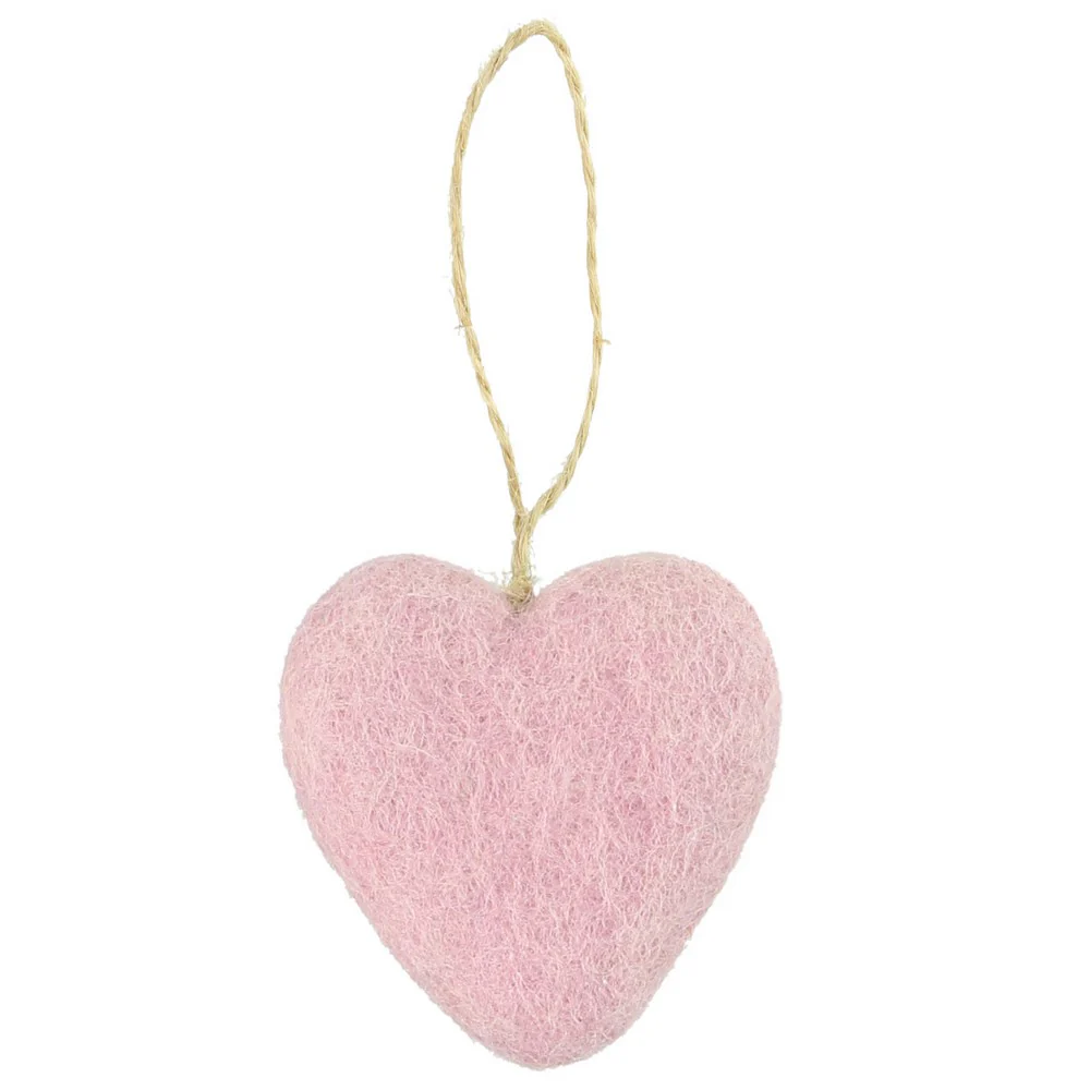 Vilten hanger hart pastel - Afbeelding 8