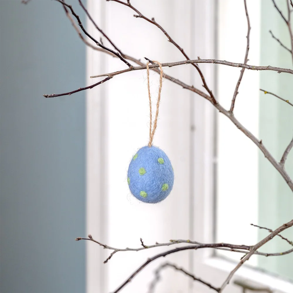 Vilten hanger Paasei dessin - Afbeelding 4