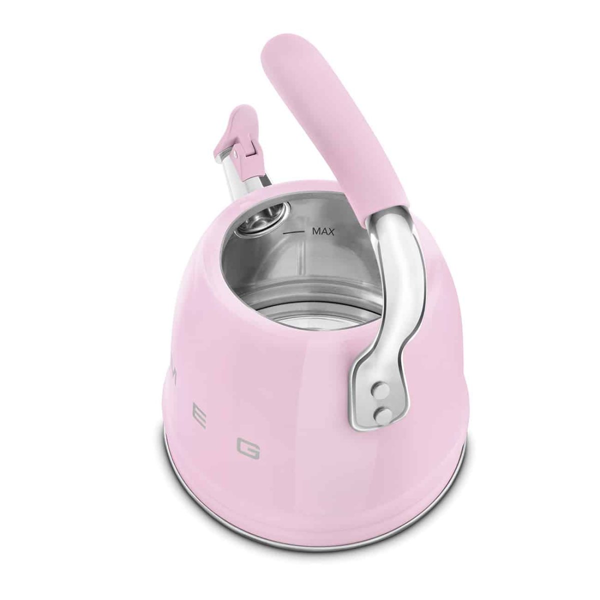Smeg fluitketel roze - Afbeelding 3