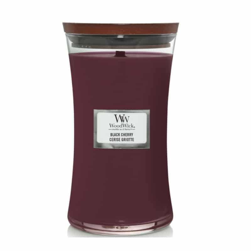 Woodwick large Black Cherry - Afbeelding 2