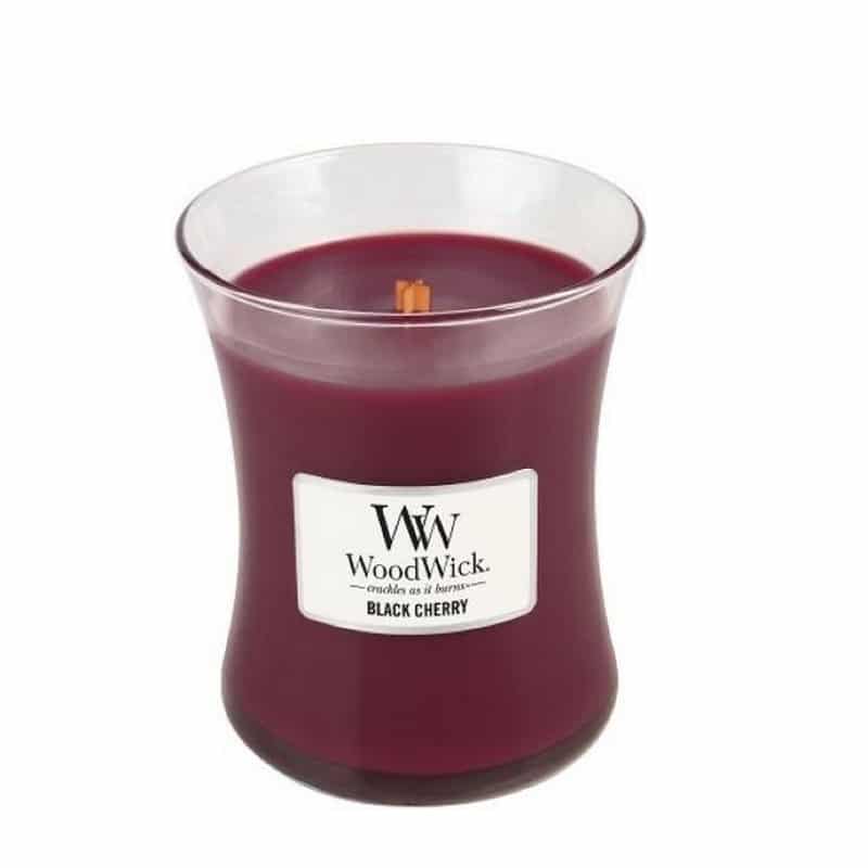 Woodwick medium Black Cherry - Afbeelding 2