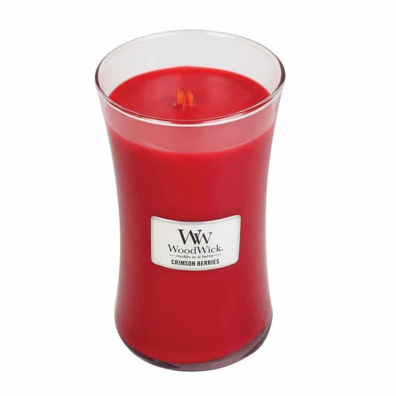Woodwick large Crimson Berries