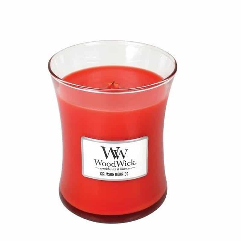 Woodwick medium Crimson Berries