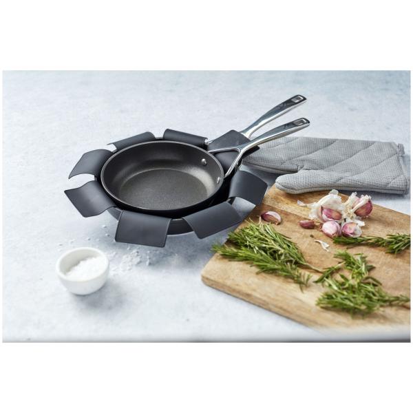 Stapelaars koekenpan zwart 2stuks Demeyere - Afbeelding 3