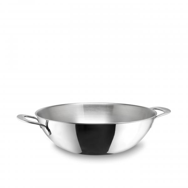 Wok 34cm Avance met grepen Habonne - Afbeelding 2