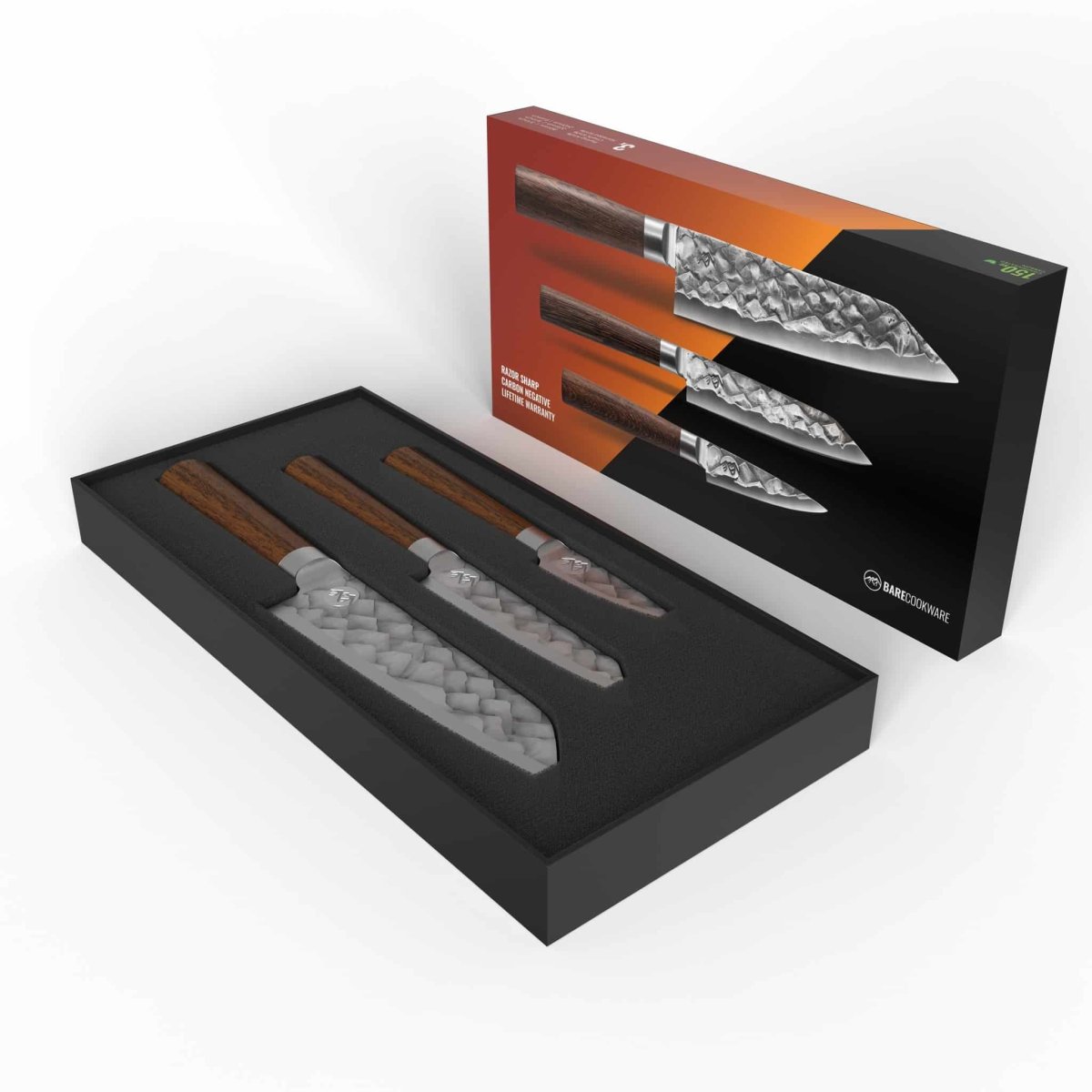 Bare Cookware 3 delige messenset oosters - Afbeelding 6