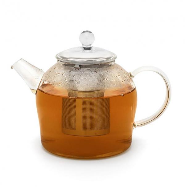Theepot Minuet Santhee glas 1,5 ltr Bredemeijer - Afbeelding 2