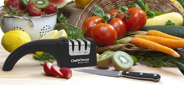 Messenslijper zwart kartel-glad Chef’s Choice - Afbeelding 9