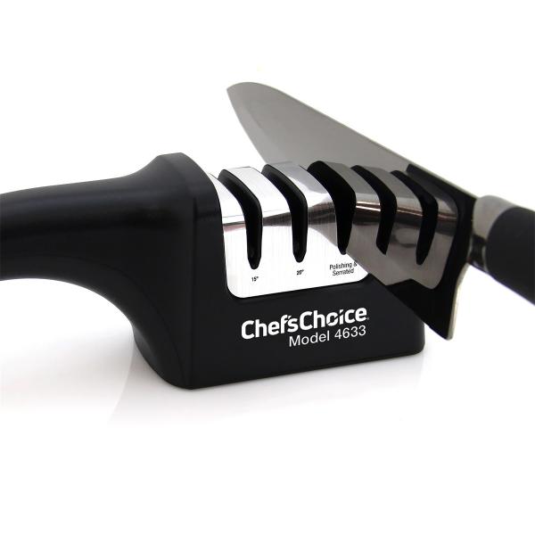 Messenslijper zwart kartel-glad Chef’s Choice - Afbeelding 5