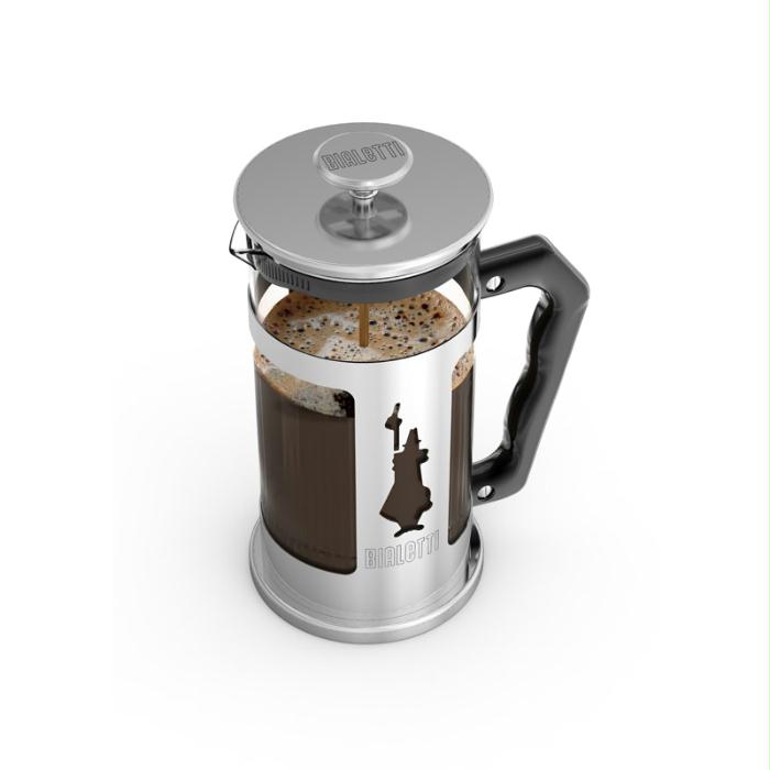 Cafetiere French Press Prezioza 1 liter Bialetti - Afbeelding 3