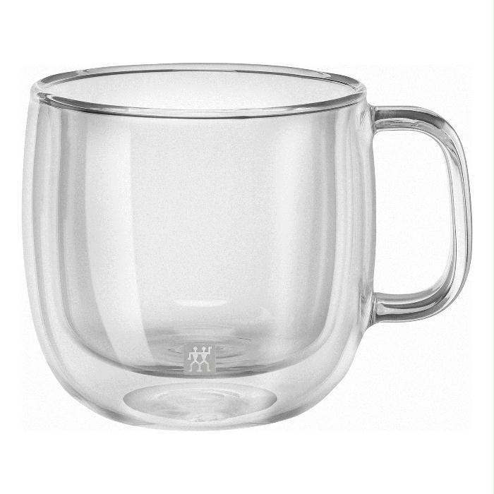 Dubbelw.glas thee m/o 2st. Zwilling