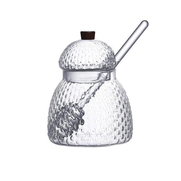 Honingpot met honinglepel Point Virgule - Afbeelding 2