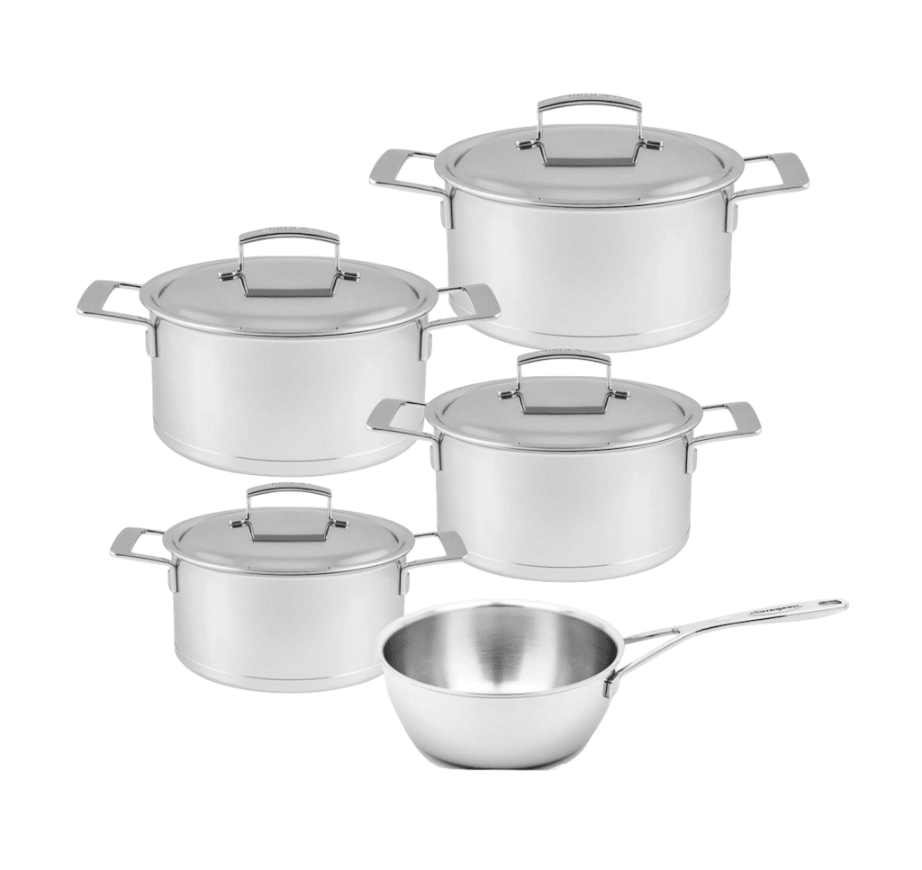 Demeyere Silver 5 delige pannenset - Afbeelding 2