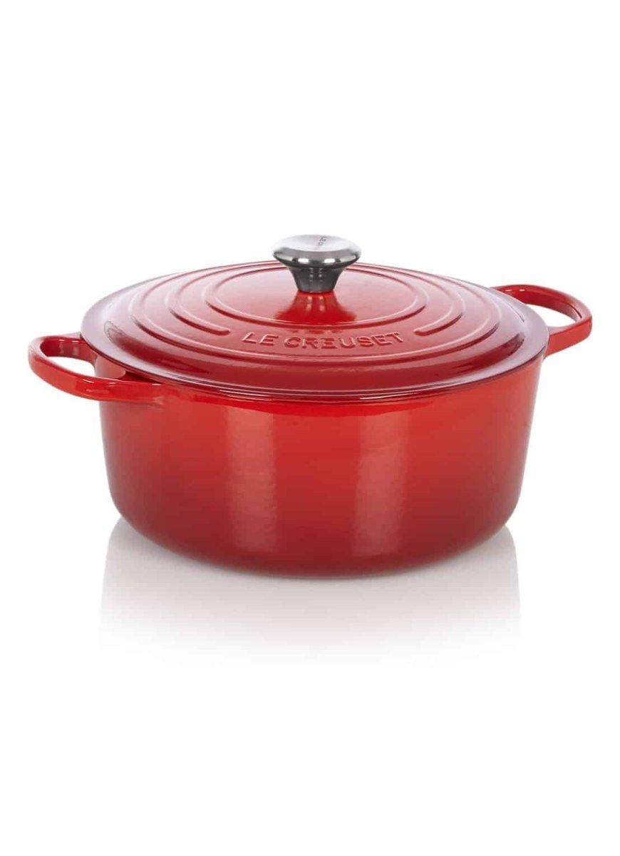 Le Creuset braadpan Signature rond 30 cm rood