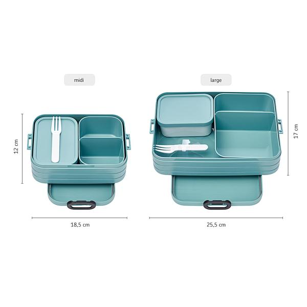 Lunchbox TAB Bento Nordic Black Mepal - Afbeelding 3