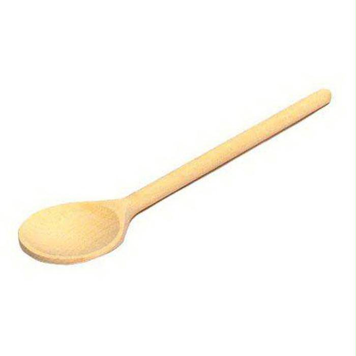 Pollepel rond 40cm hout - Afbeelding 2