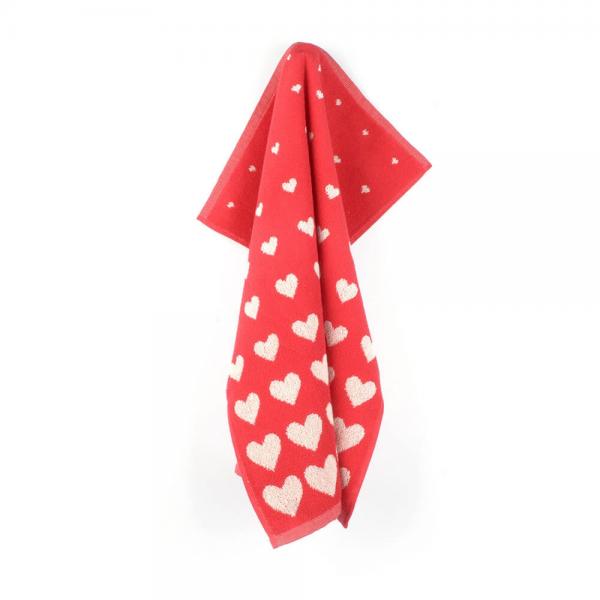 Handdoek Hearts Red Bunzlau Castle - Afbeelding 4