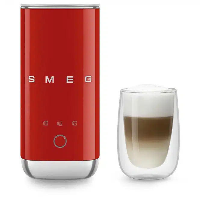 Smeg melkopschuimer rood - Afbeelding 2
