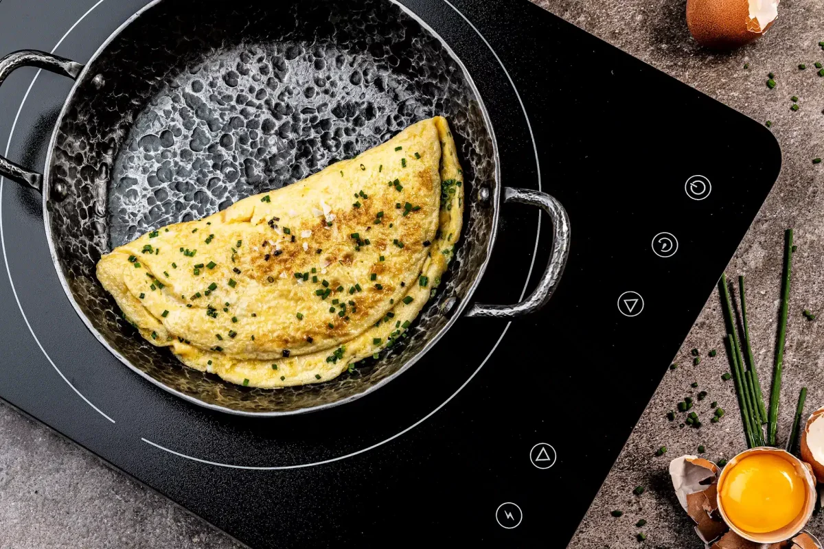 Forged koekenpan 20cm 2 grepen - Afbeelding 3