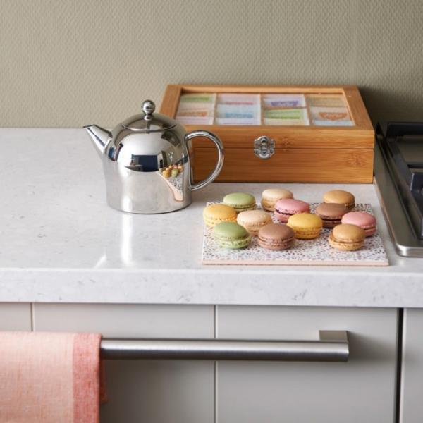 Theepot Minuet 0.5 ltr dubbelwandig chroom Bredemeijer - Afbeelding 4