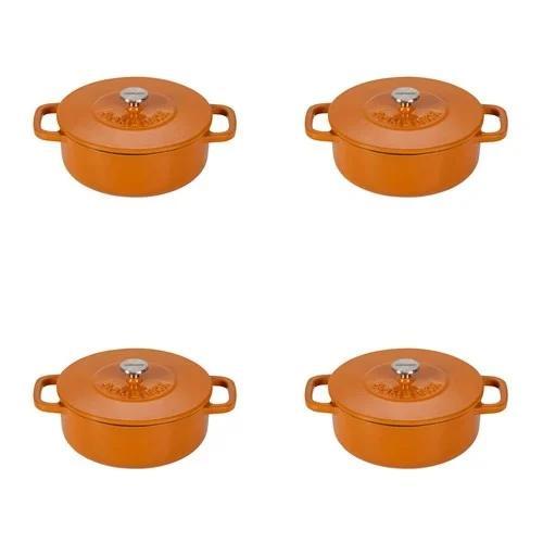 Mini cocotte oranje 12cm Combekk