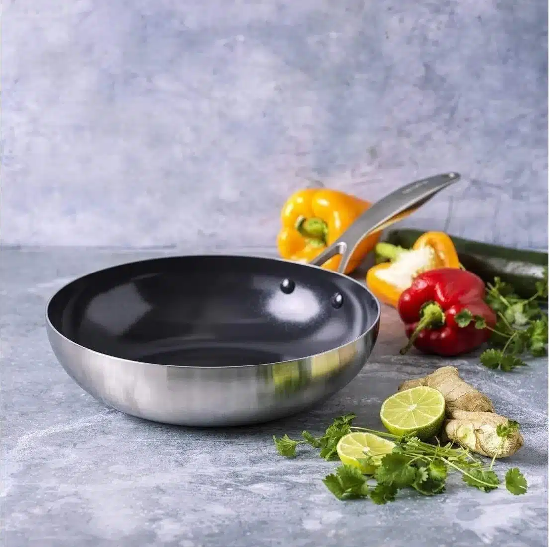 Greenpan Geneva wok 28cm - Afbeelding 3
