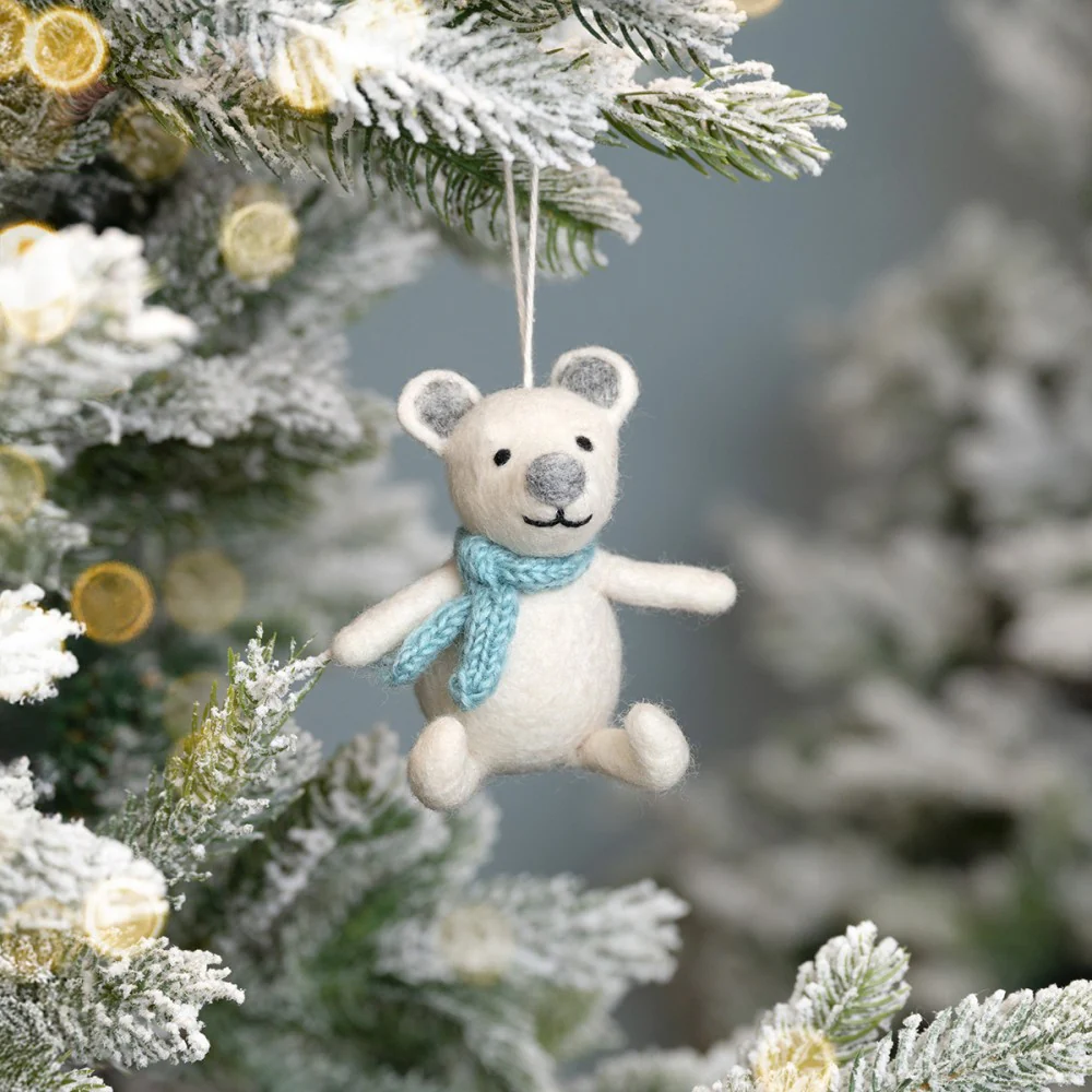 Hanger IJsbeer IJsblauw - Afbeelding 3